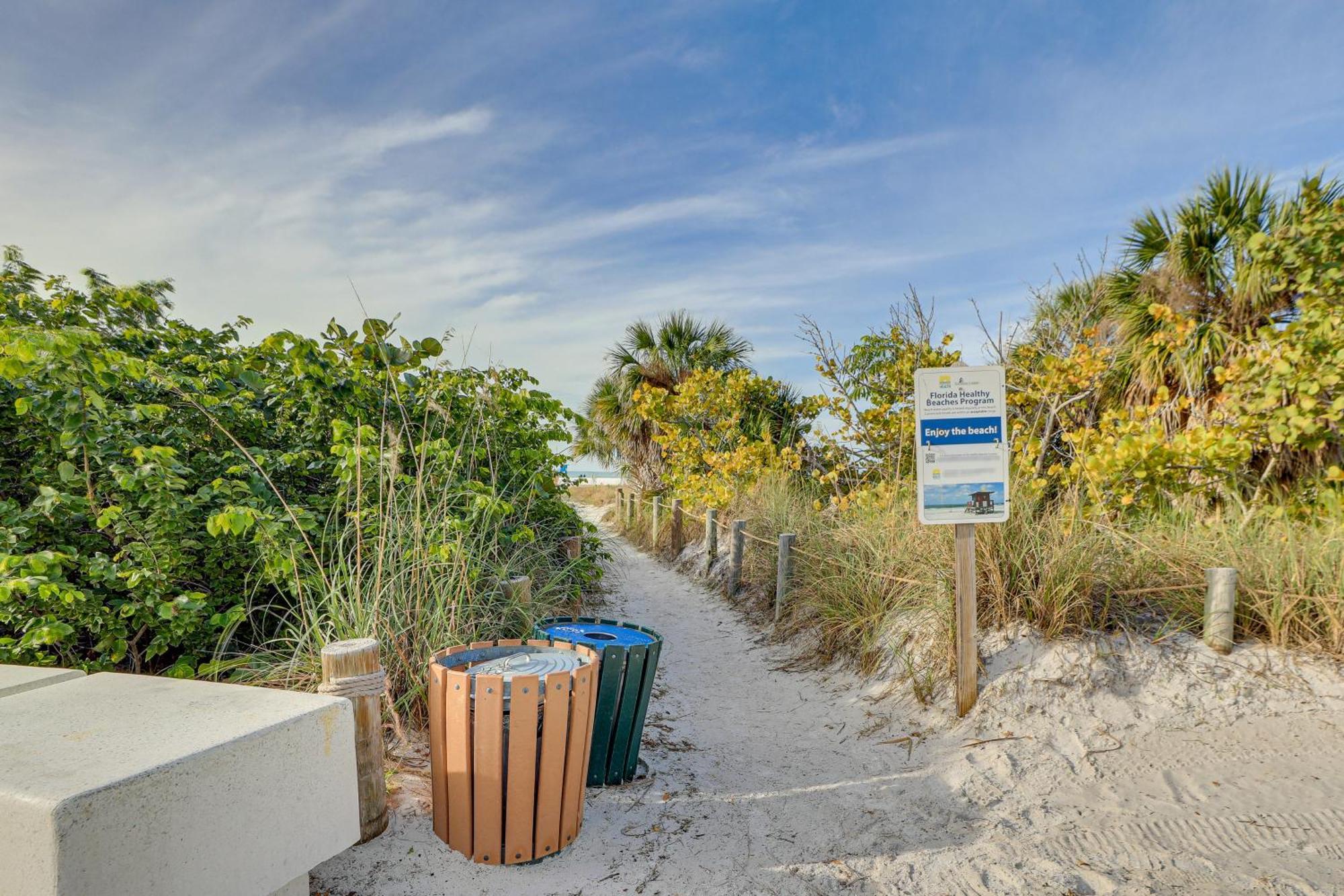 Beachfront Siesta Key Condo With Pool Access! المظهر الخارجي الصورة